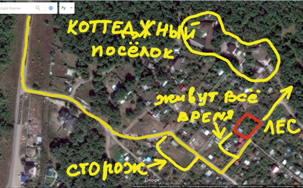 Карта кумысной поляны